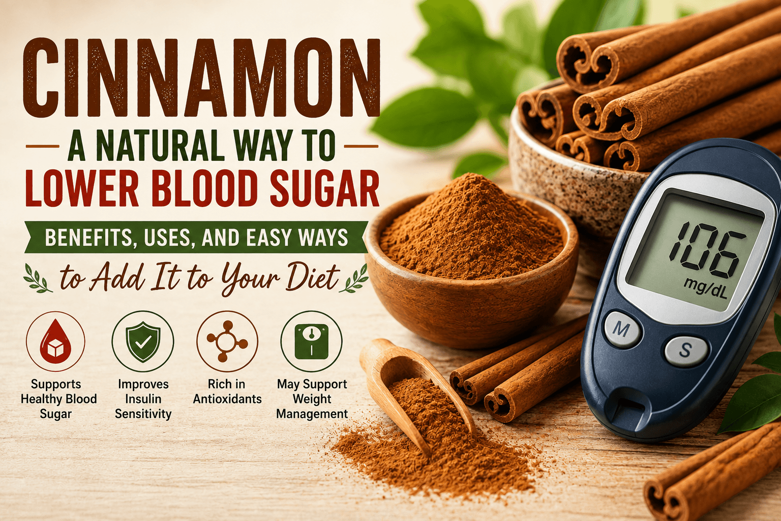 The Effect of Cinnamon on Blood Glucose Regulation