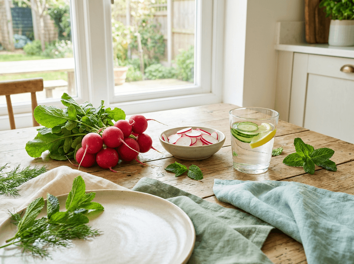 Radish Hydration Liver Wellness