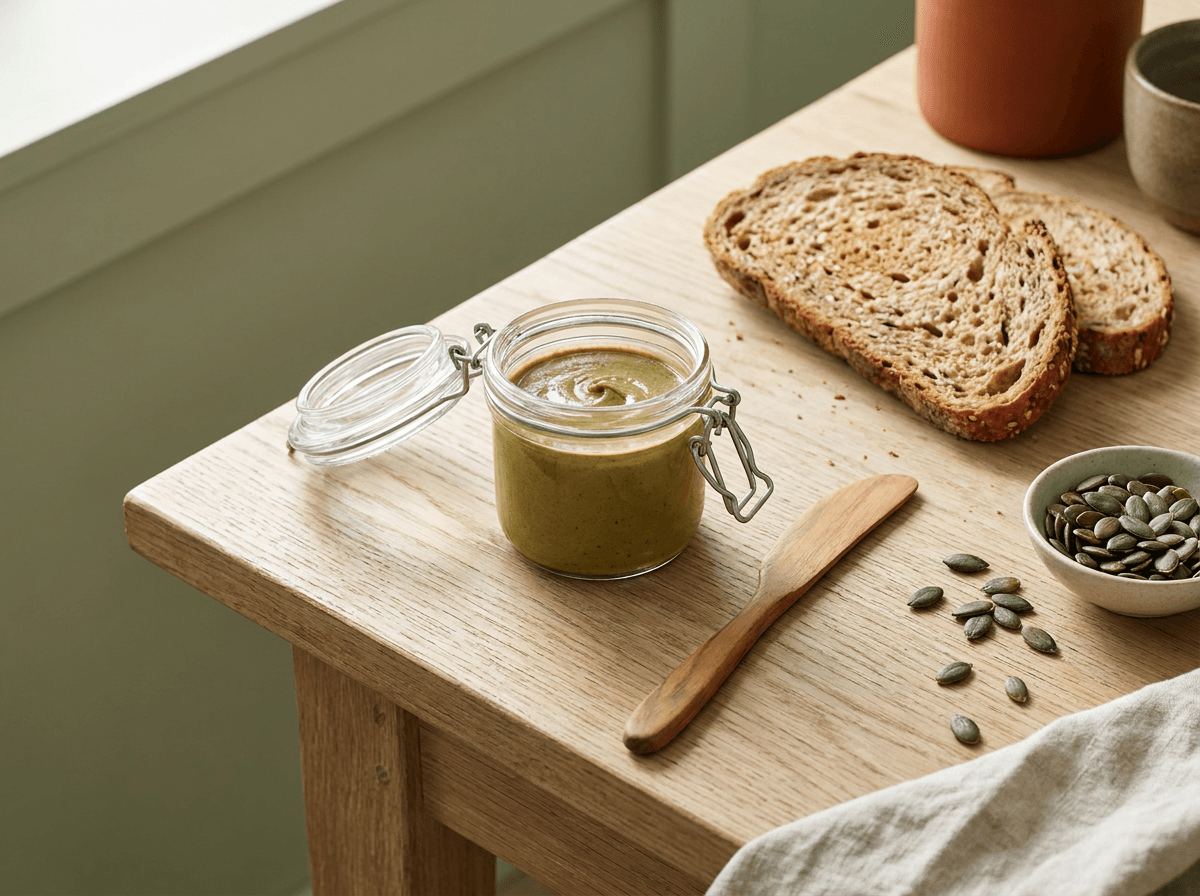pumpkin-seed-butter-healthy-snack